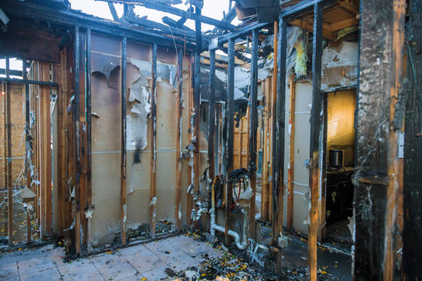 Professional Fire Damage Removal technician working in Buffalo, OK